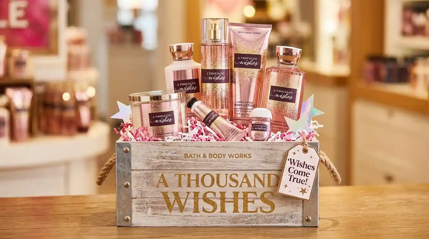 bath and body works a thousand wishes