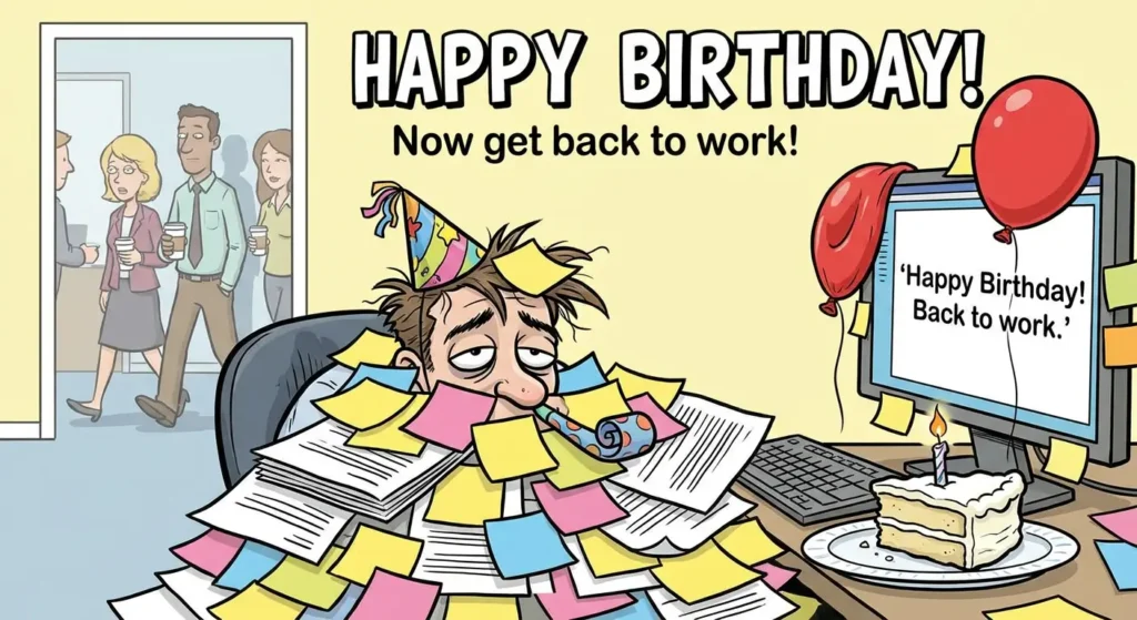  Funny Birthday Wishes for Colleague