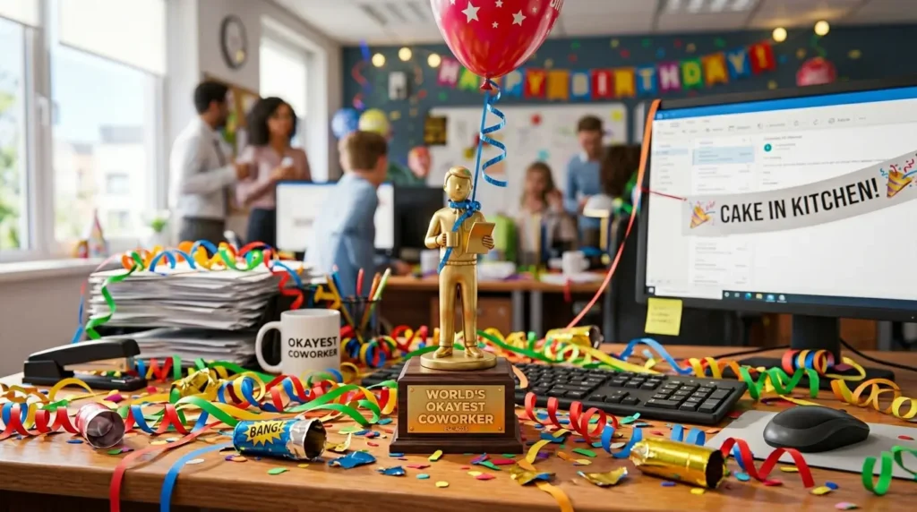 Funny Birthday Wishes for Coworker