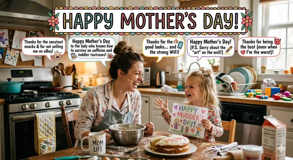 Funny Happy Mothers Day Wishes