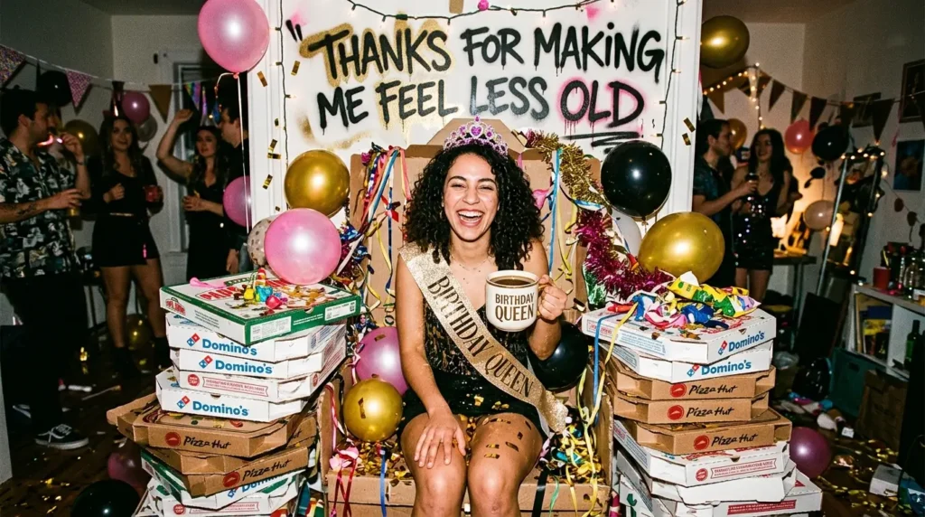 Funny Thank You for the Birthday Wishes