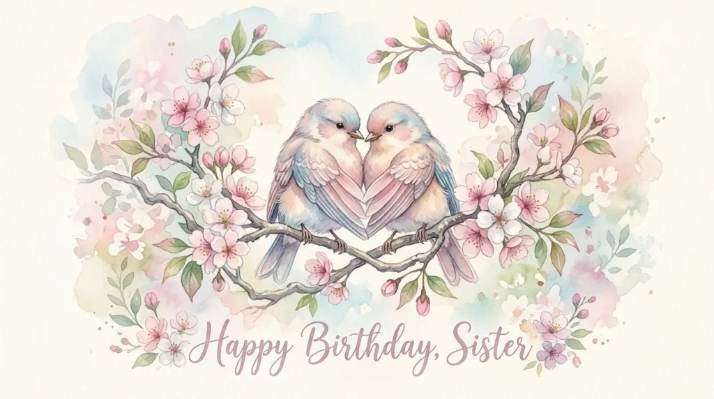Heartfelt Heart Touching Birthday Wishes for Sister