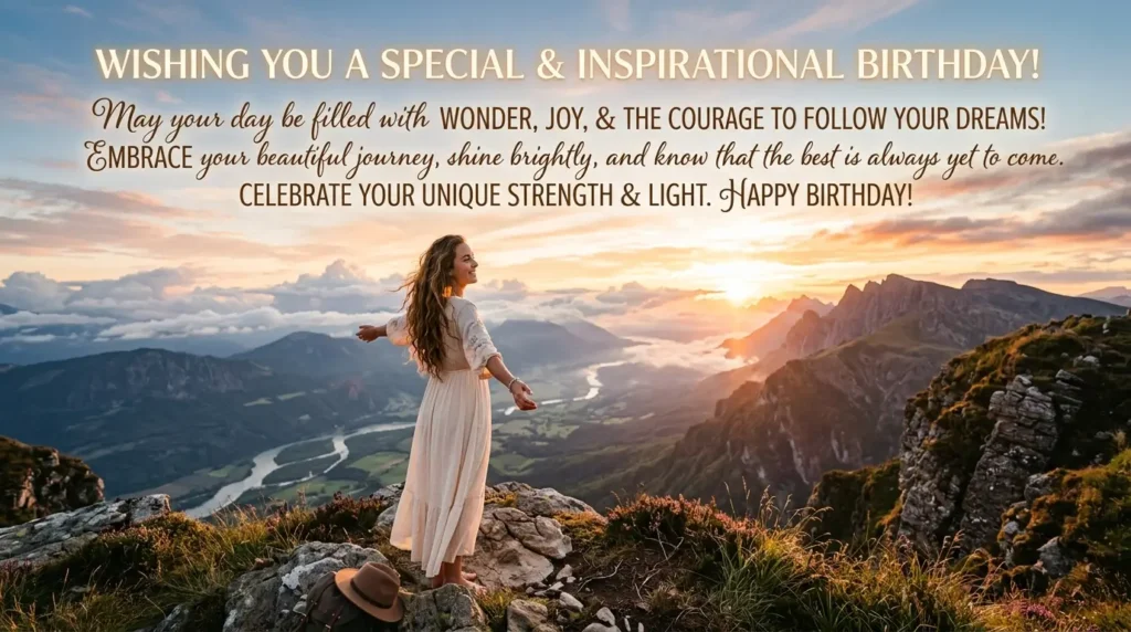 Inspirational Special Birthday Wishes