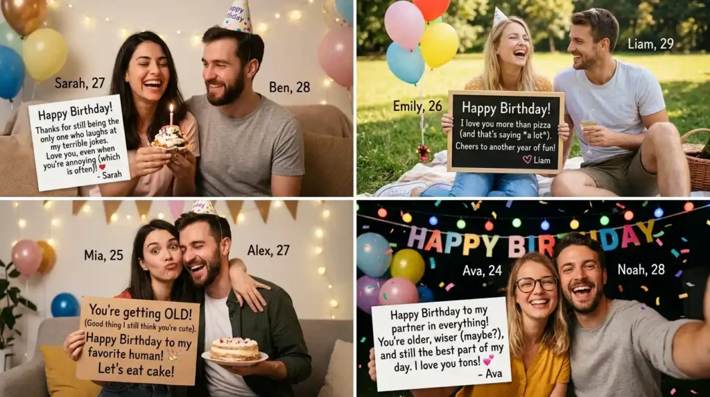 Romantic Short Birthday Wishes