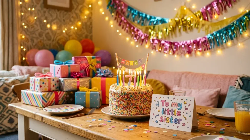 Short & Sweet Birthday Wishes for Sister