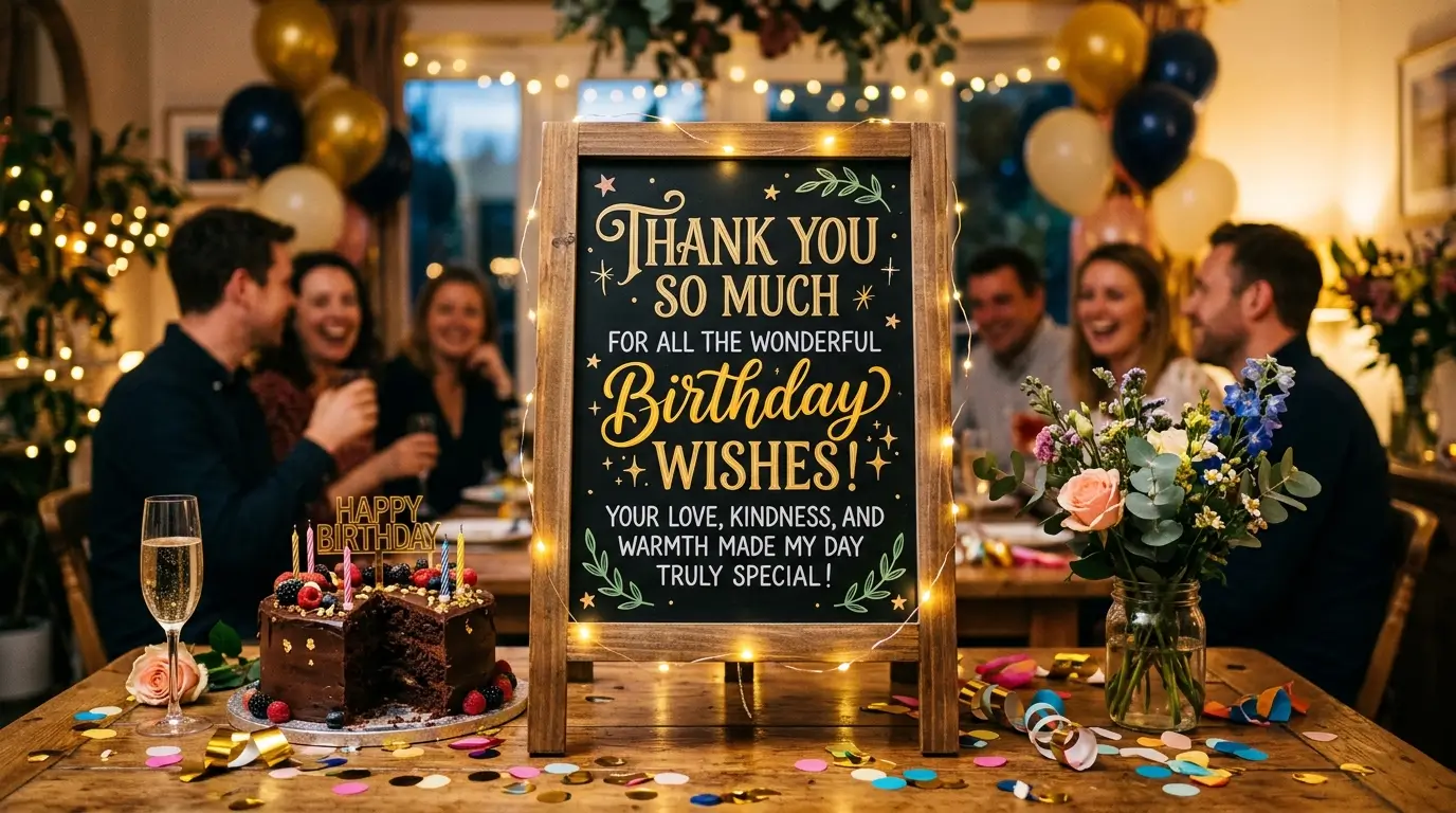 thank you for the birthday wishes