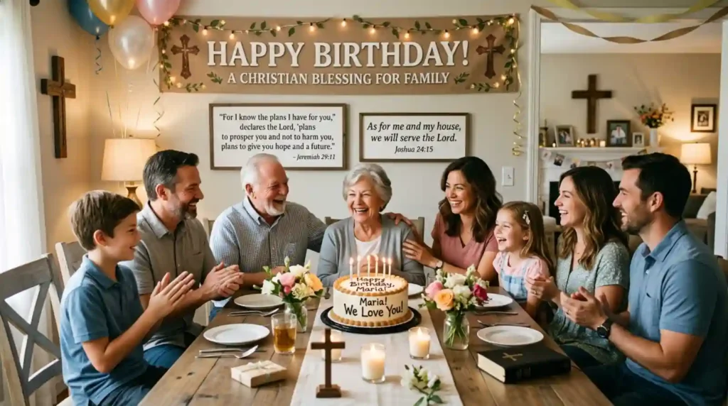 Christian Birthday Wishes for Family
