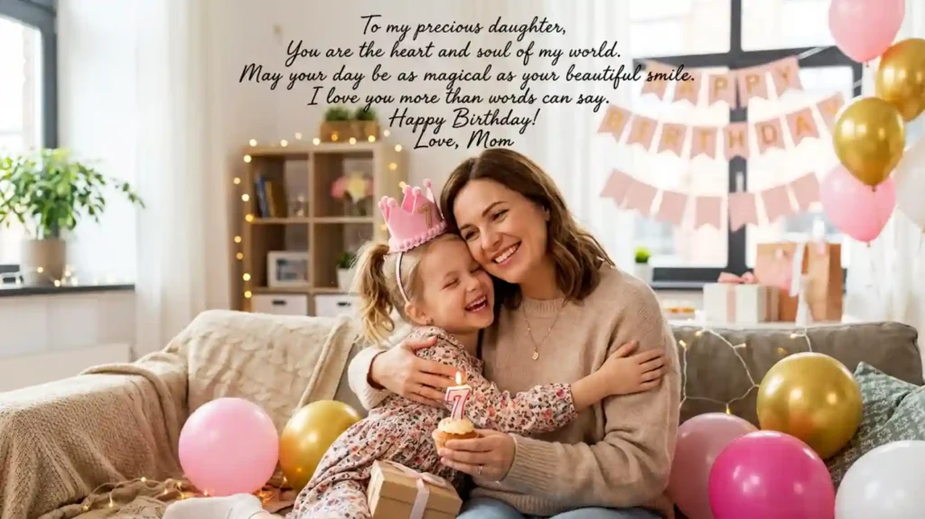  Inspirational Heart Touching Birthday Wishes for Daughter from Mother