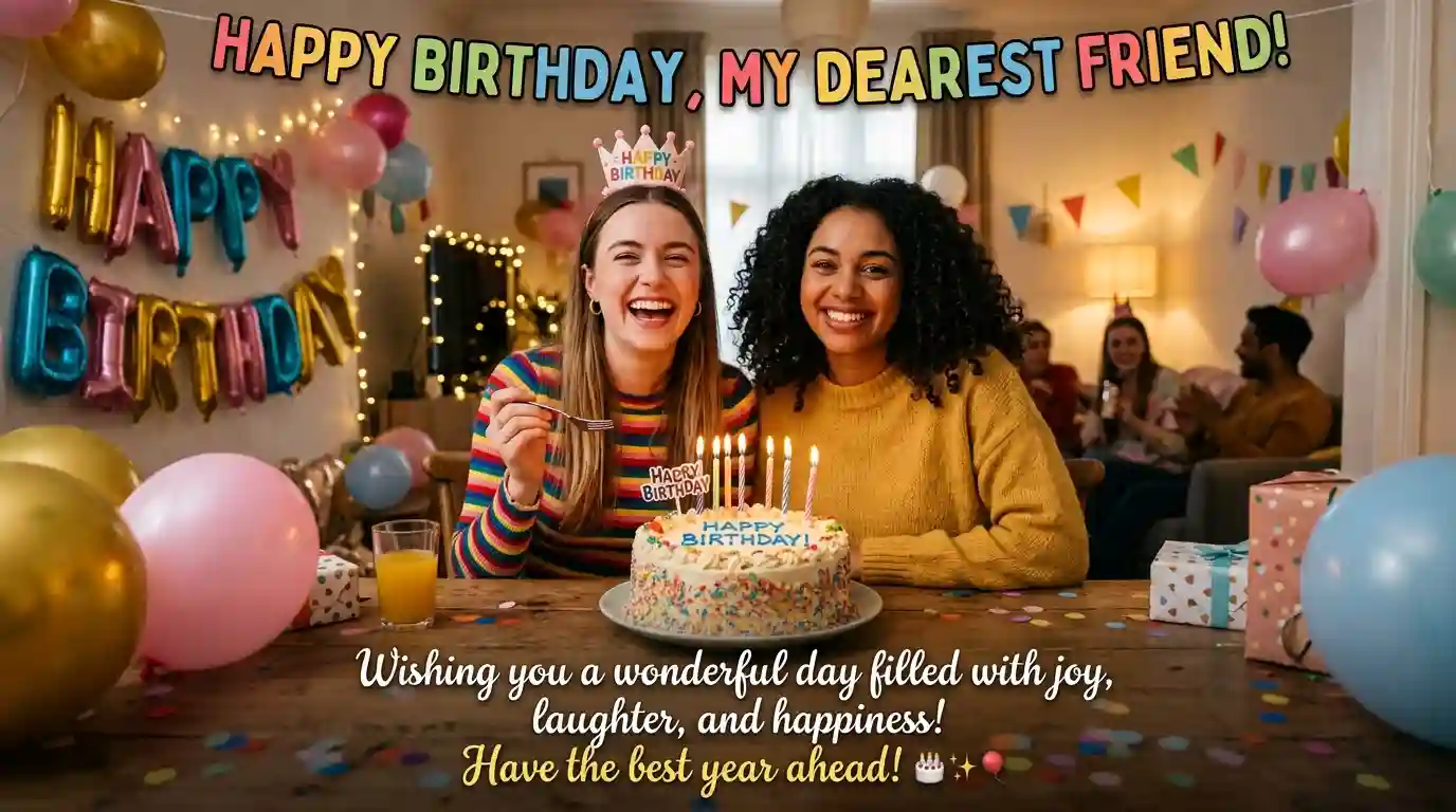 Simple Birthday Wishes for Friend